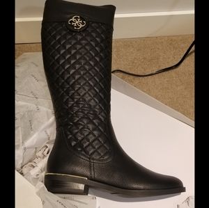 NWT Guess Quilted Riding Boots, size 7.5